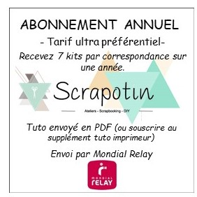 Abonnement annuel 6 kits - envoi par MONDIAL RELAY